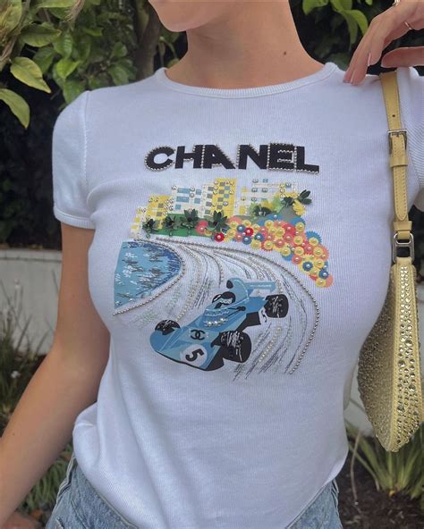 chanel f1 tee price|chanel's formula 1 tees.